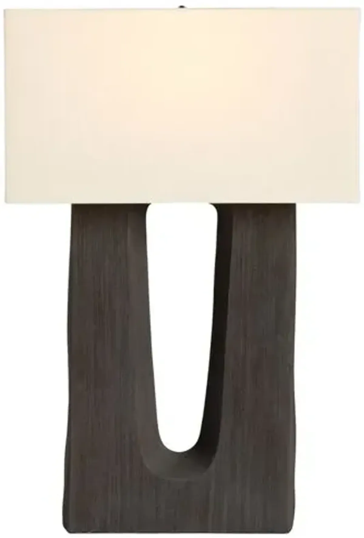 Auggie Table Lamp - Textured Matte Black