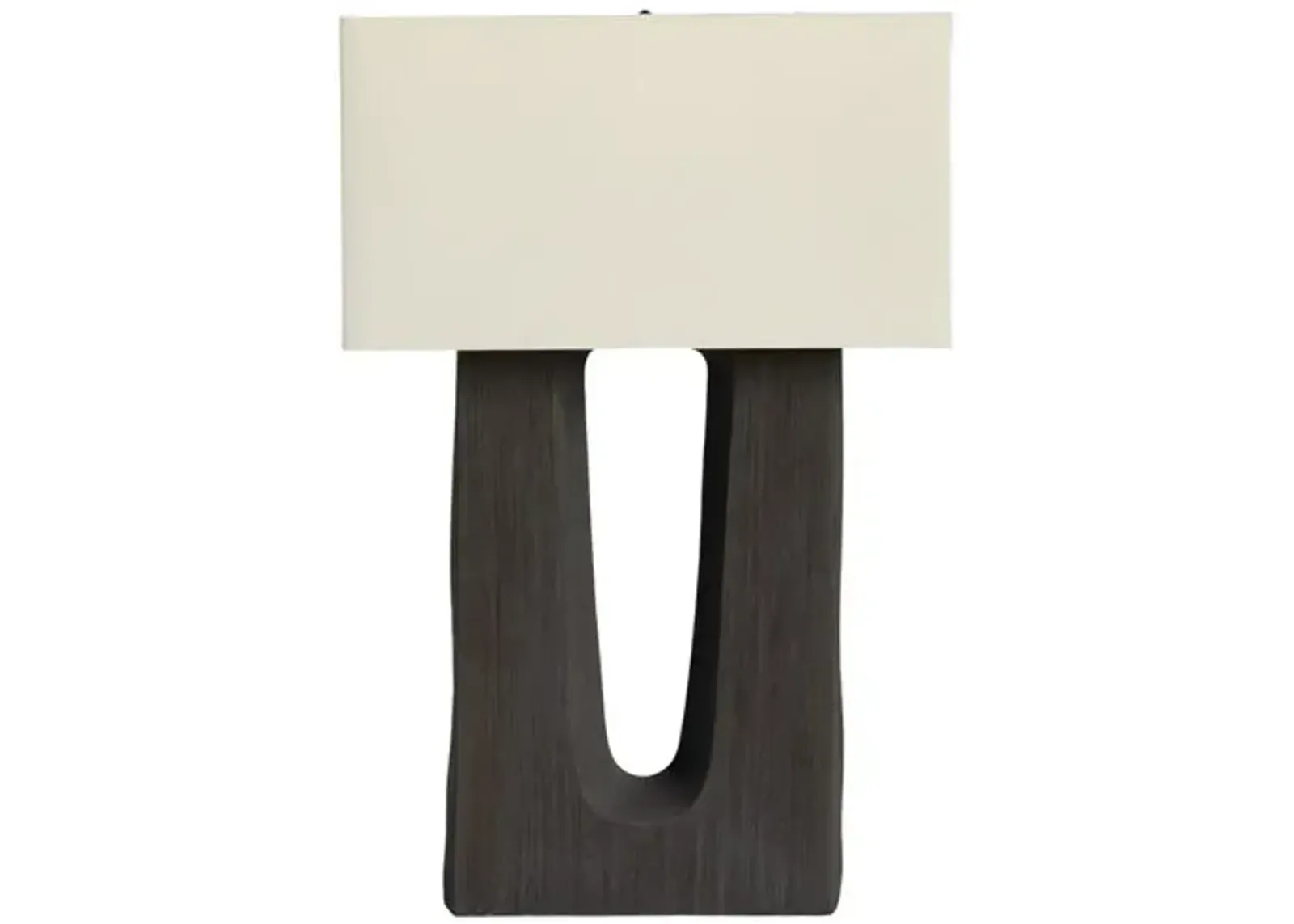 Auggie Table Lamp - Textured Matte Black