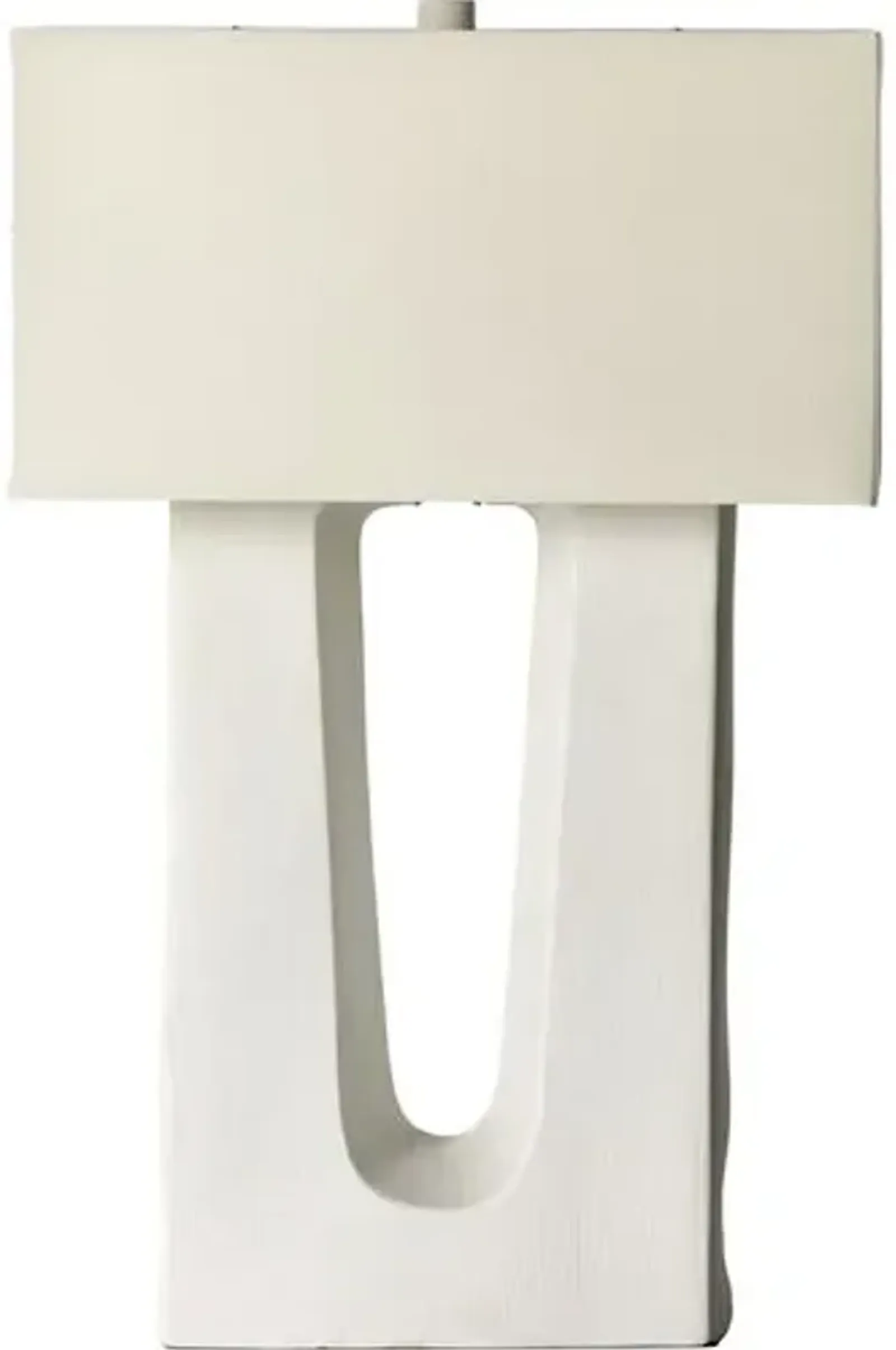 Auggie Table Lamp - Matte White