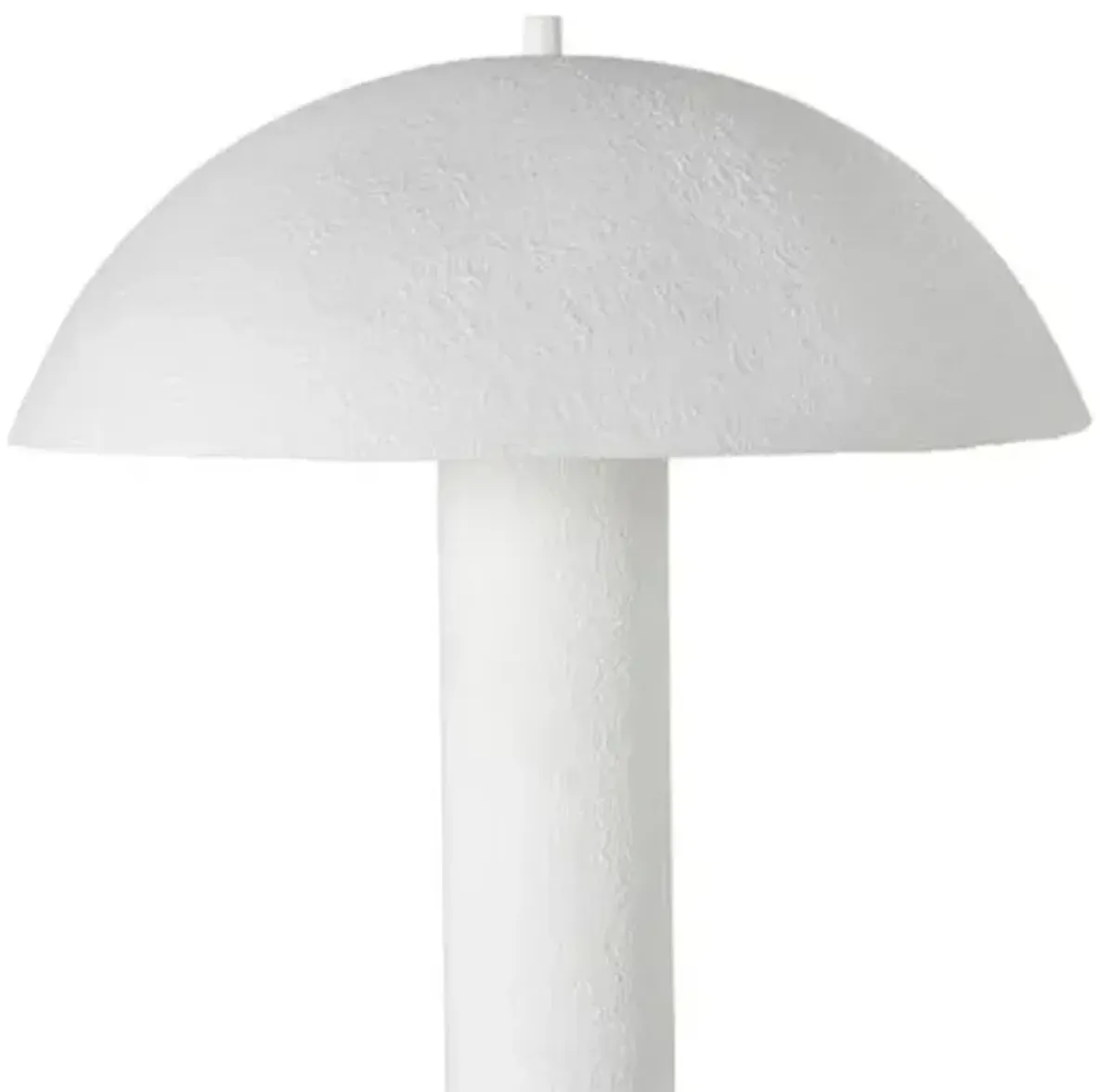 Beck Floor Lamp - Matte White Plaster