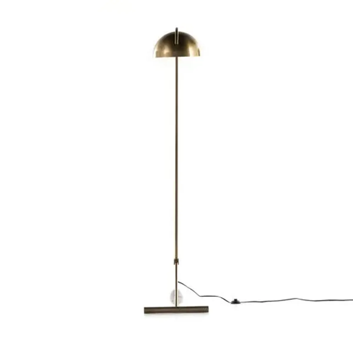 Ezra Floor Lamp - Antique Brass