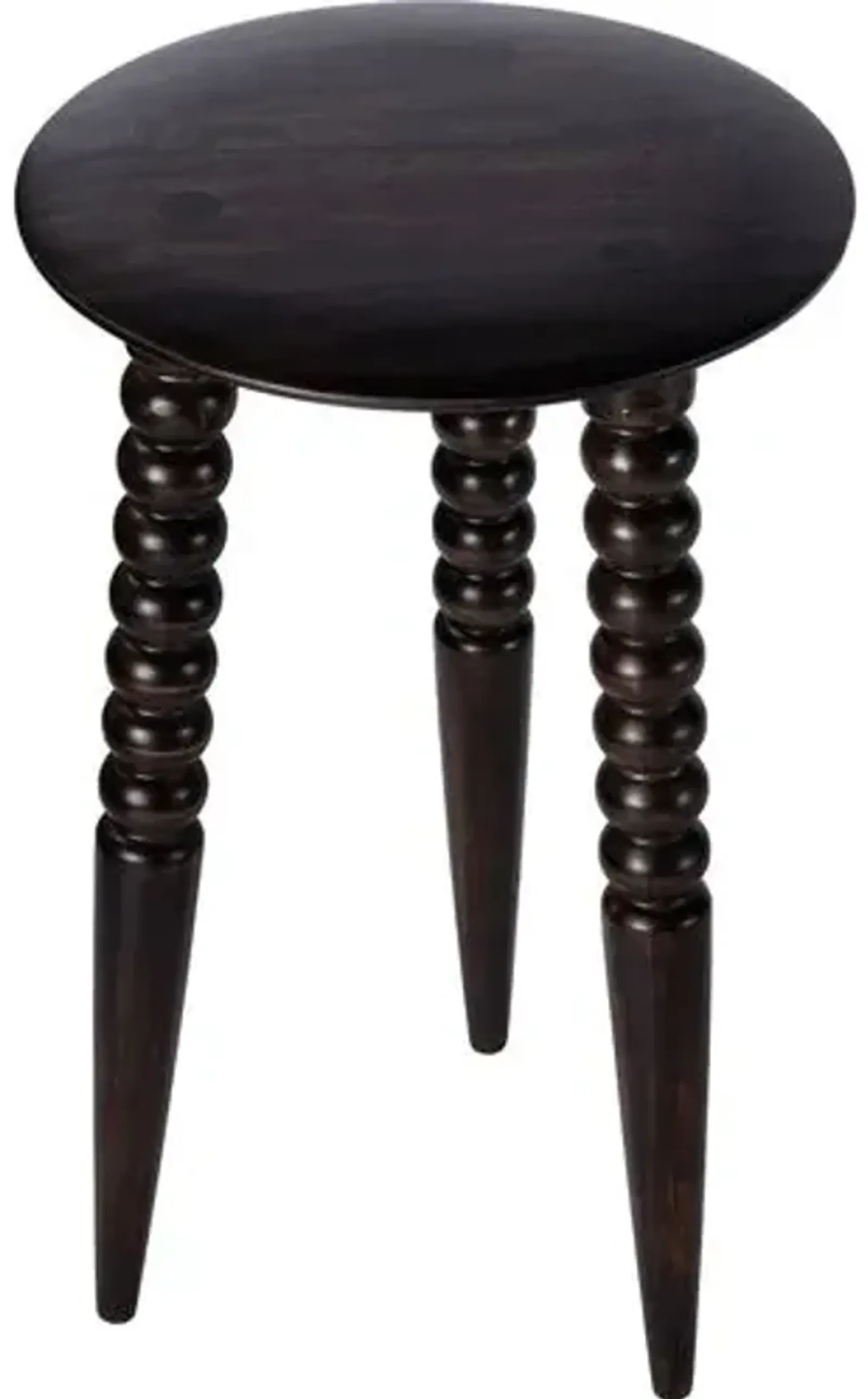 Julie Spindle Side Table - Brown