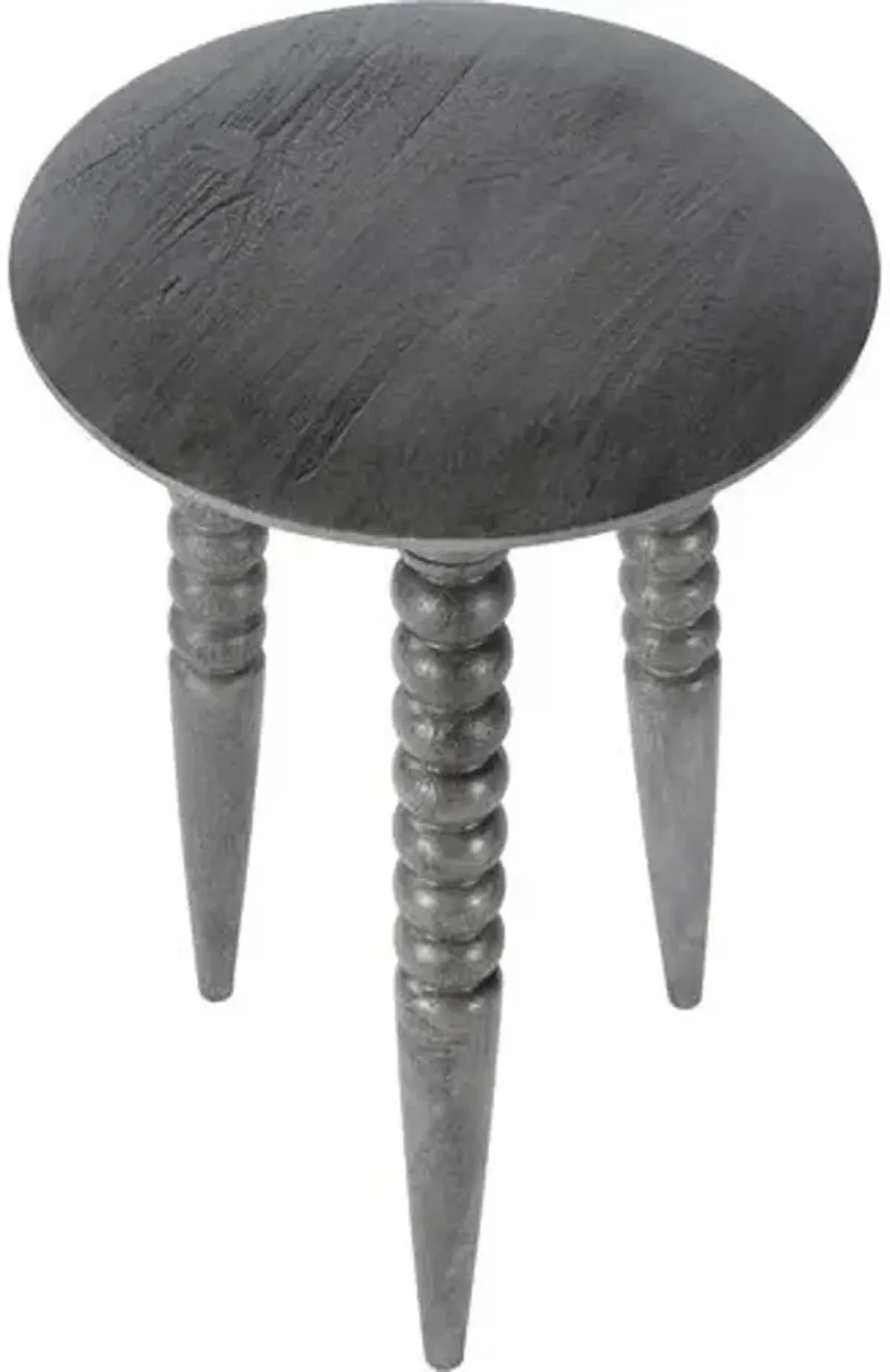 Julie Spindle Side Table - Gray