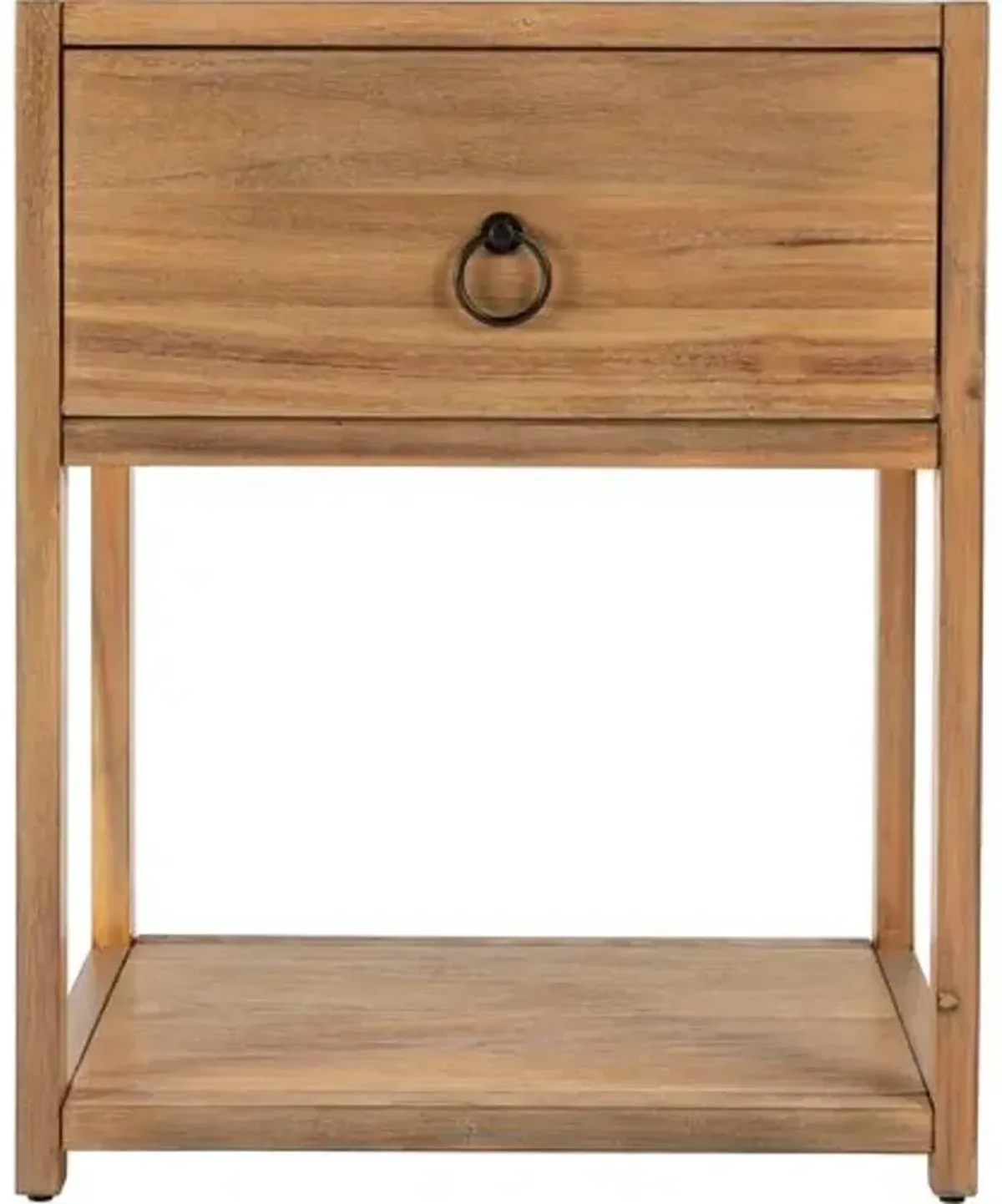 Sully 1-Drawer End Table - Brown