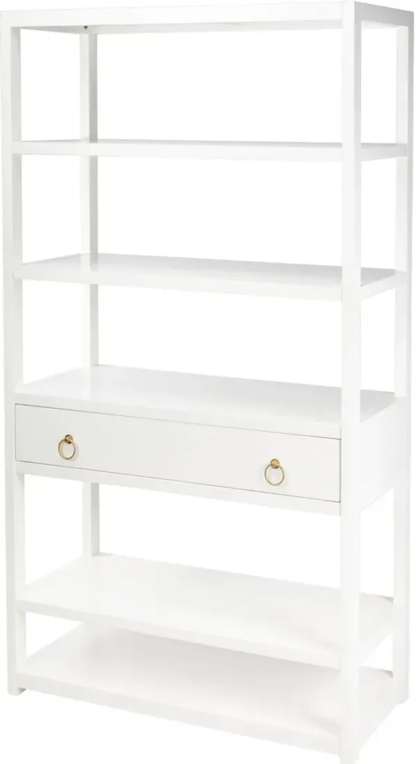 Sully Bookshelf - White