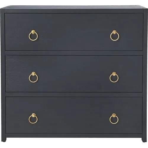 Sully 3-Drawer Chest - Blue