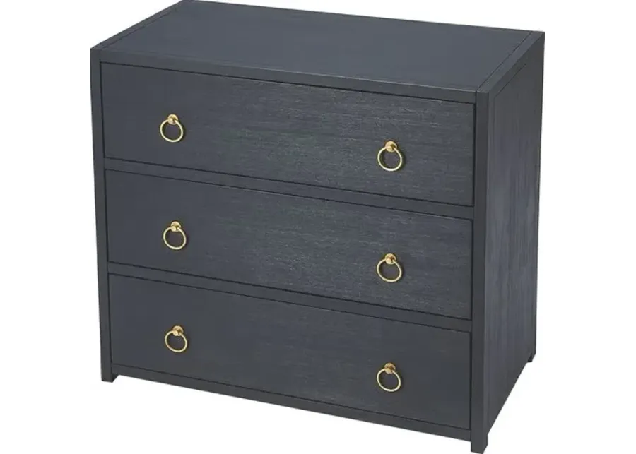 Sully 3-Drawer Chest - Blue