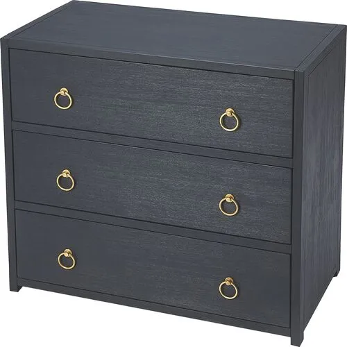 Sully 3-Drawer Chest - Blue