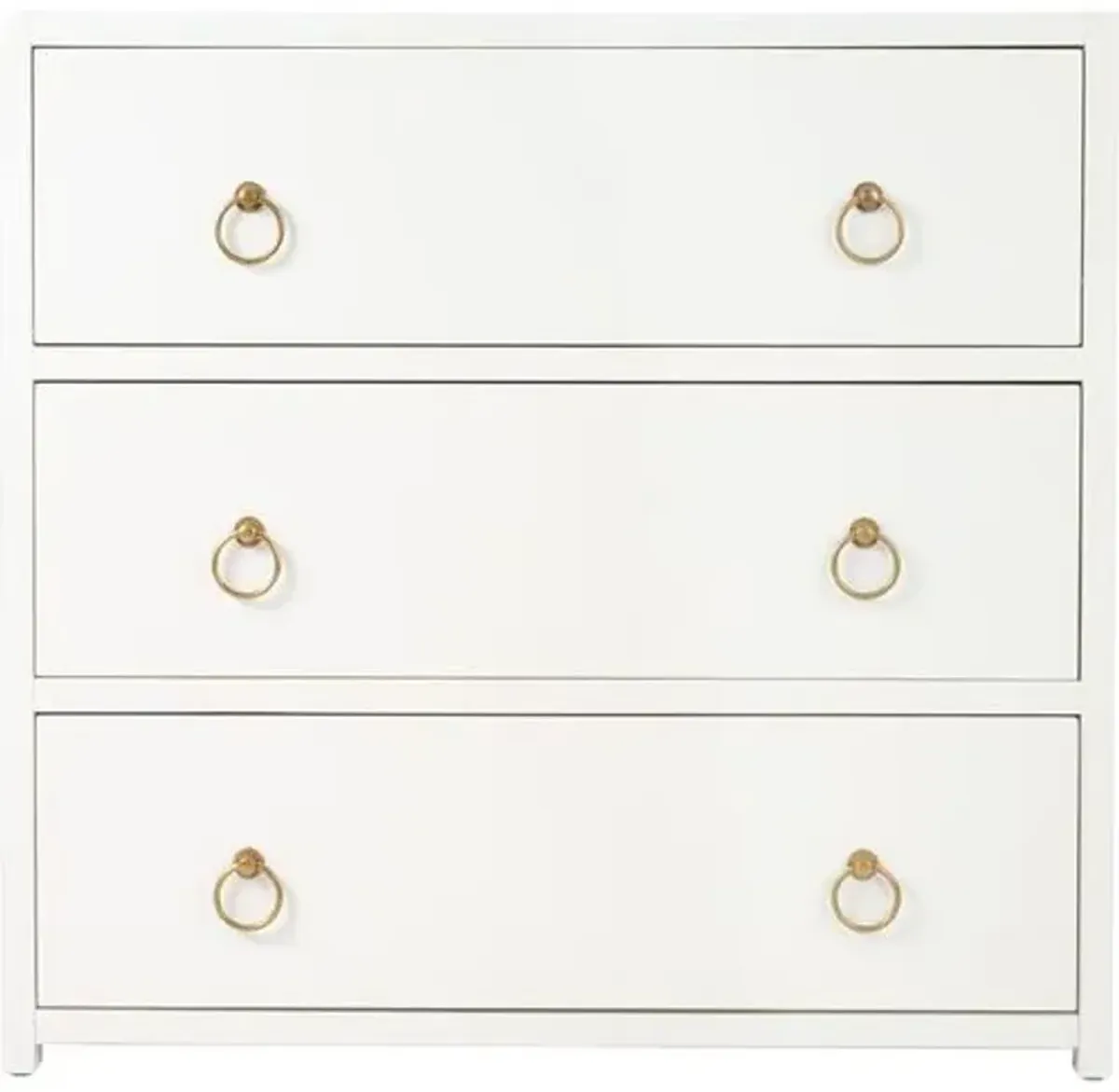 Sully 3-Drawer Chest - White