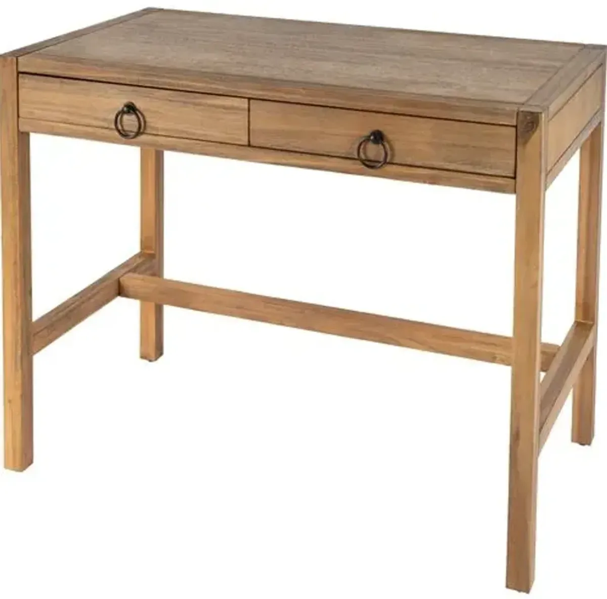 Sully Two-Drawer Desk - Brown