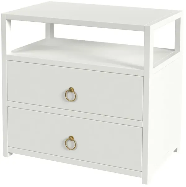 Sully 2-Drawer Wide Nightstand