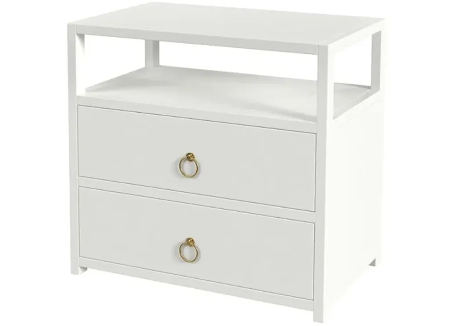 Sully 2-Drawer Wide Nightstand