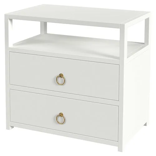 Sully 2-Drawer Wide Nightstand