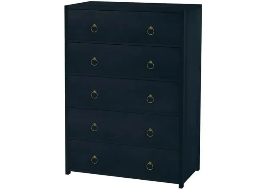 Sully 5-Drawer Dresser - Blue