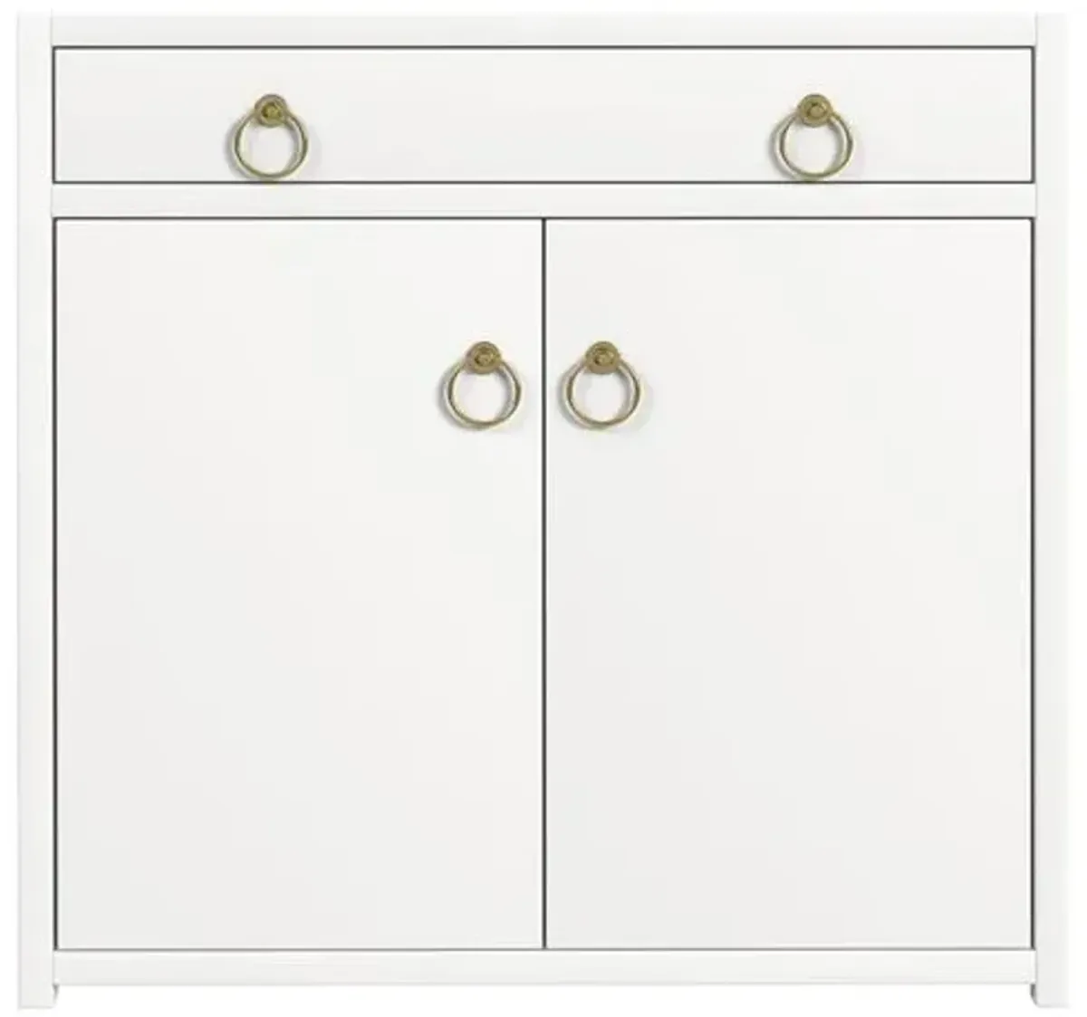 Sully 2-Door Cabinet - White