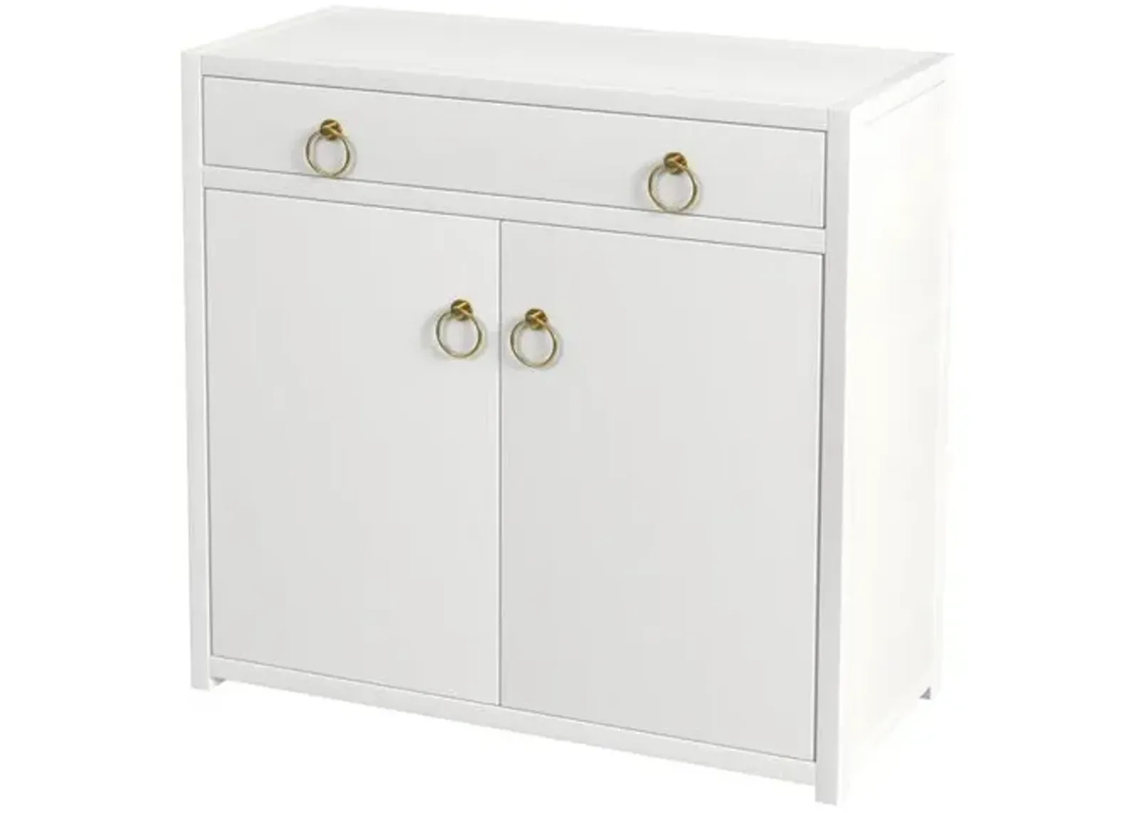 Sully 2-Door Cabinet - White