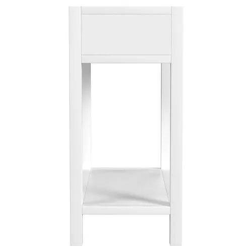 Sully 30" 1-Drawer Nightstand/Console - White