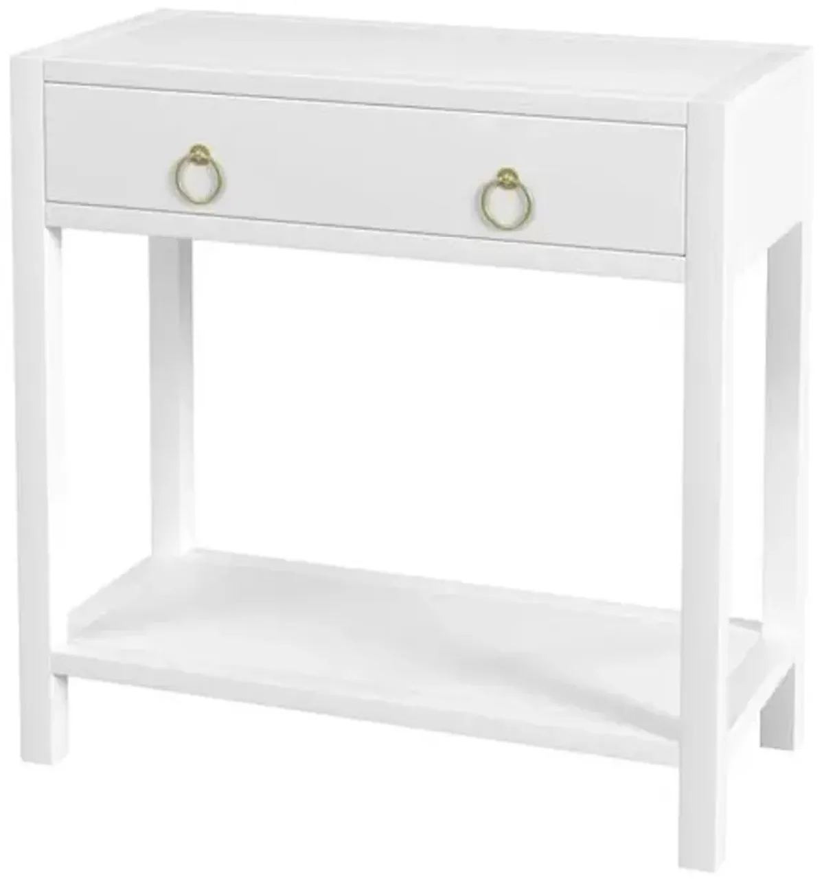 Sully 30" 1-Drawer Nightstand with Lower Open Shelf