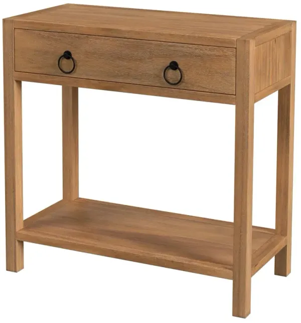 Sully 30" 1-Drawer Nightstand w/ Lower Open Shelf