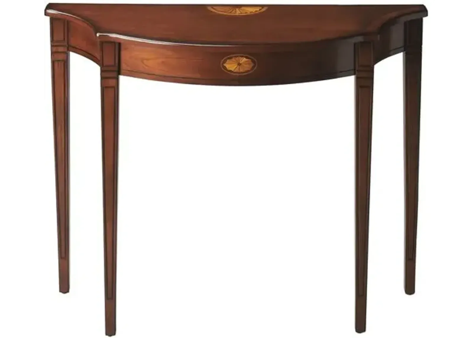 Abigail Console Table - Medium Brown