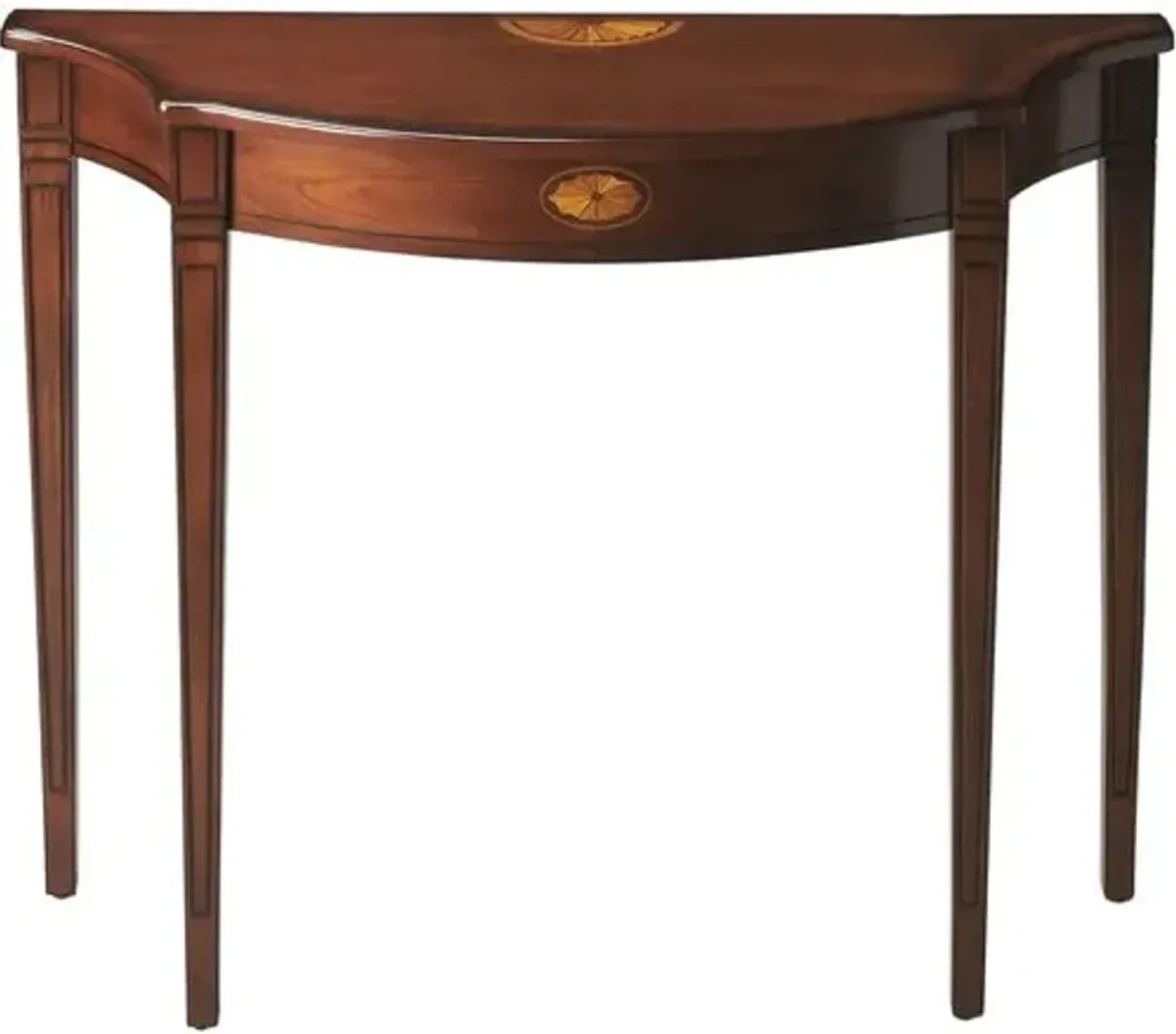 Abigail Console Table - Medium Brown