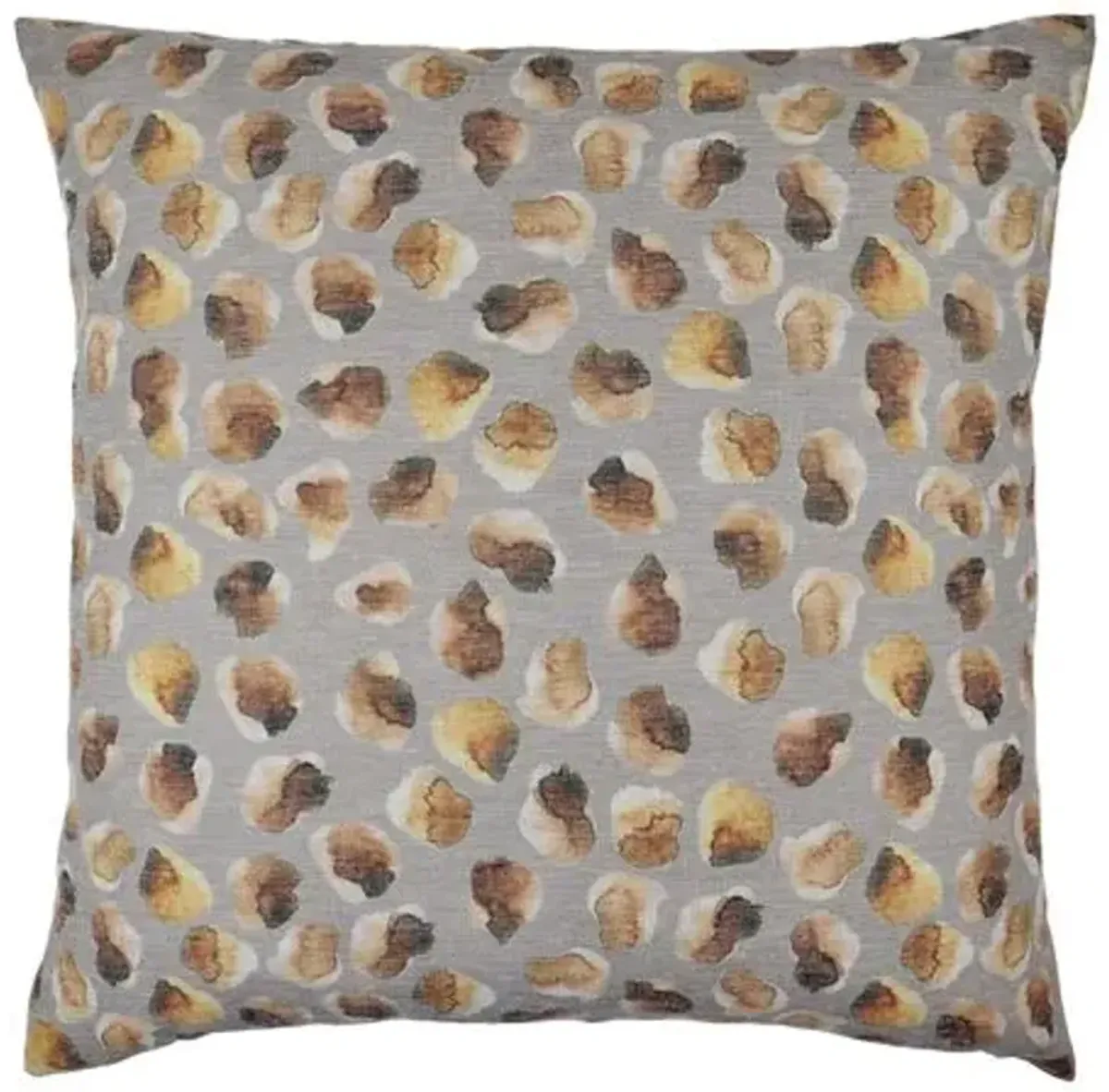 Madden 22x22 Leopard Spot Pillow - Stone - The Piper Collection