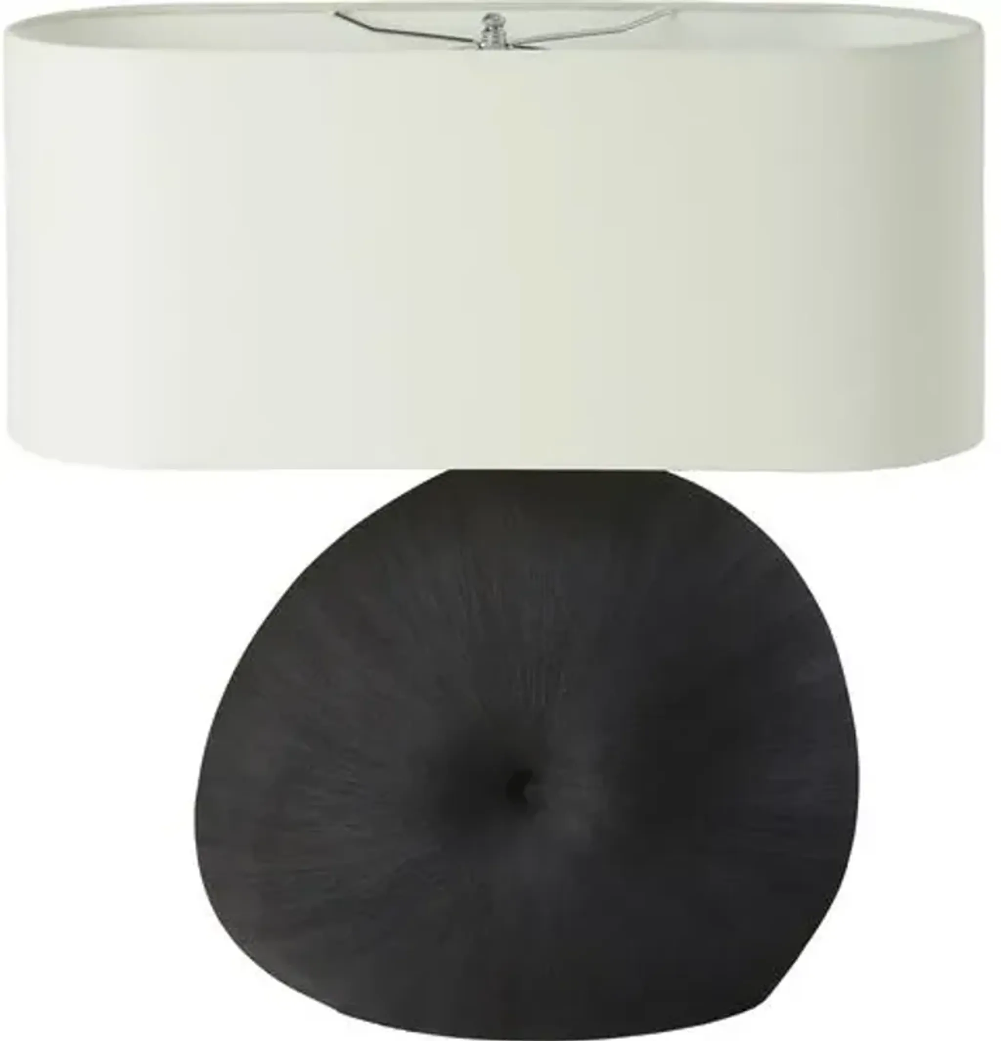 Deacon Table Lamp - Textured Matte Black | Furniture.com