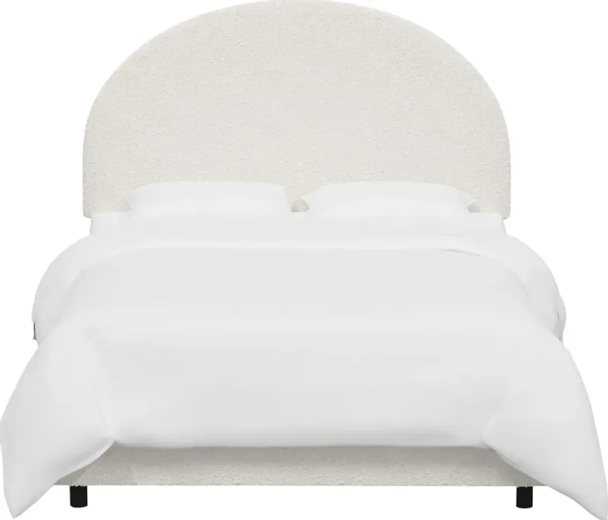 Miliana Arched Bed, Boucle