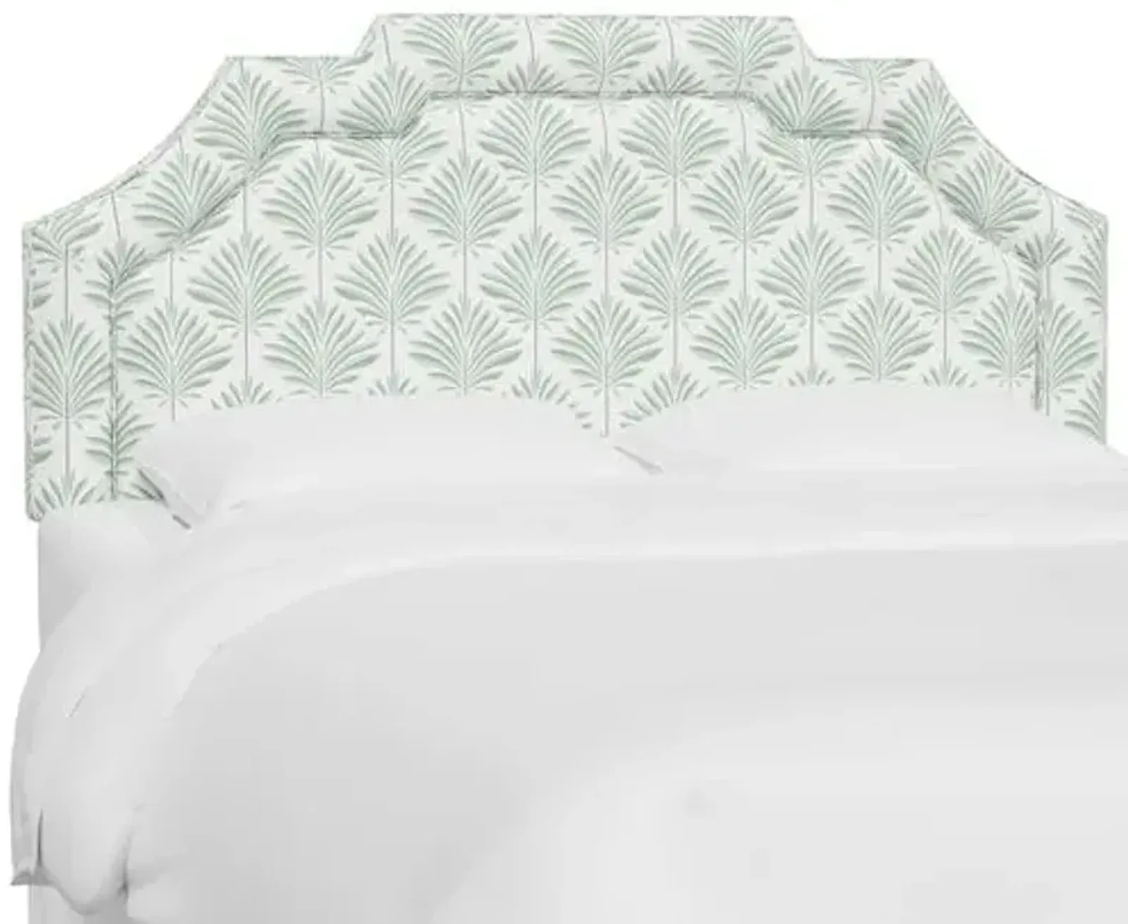 Lola Headboard - Cerifera Palm - Green