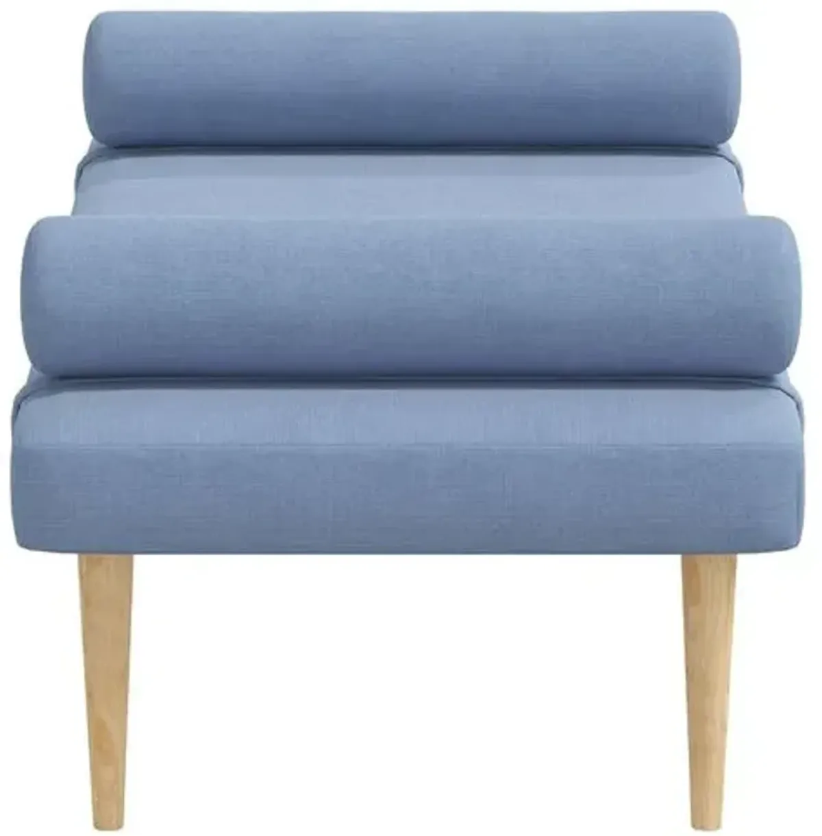 Raelyn Daybed - Linen - Blue - Comfortable, Sturdy