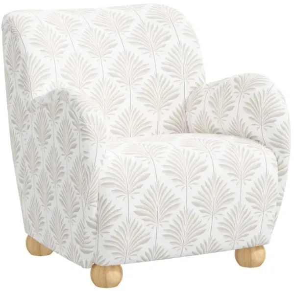 Luna Accent Chair, Cerifera Palm