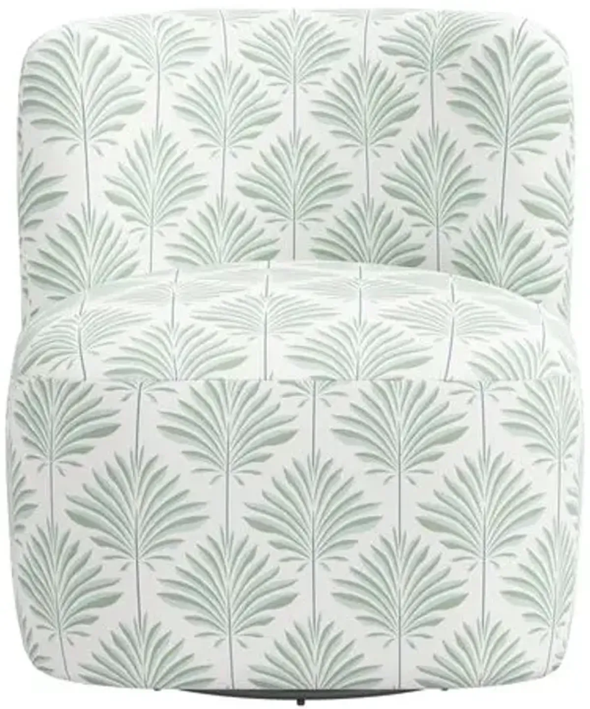 Kinsley Swivel Chair - Cerifera Palm