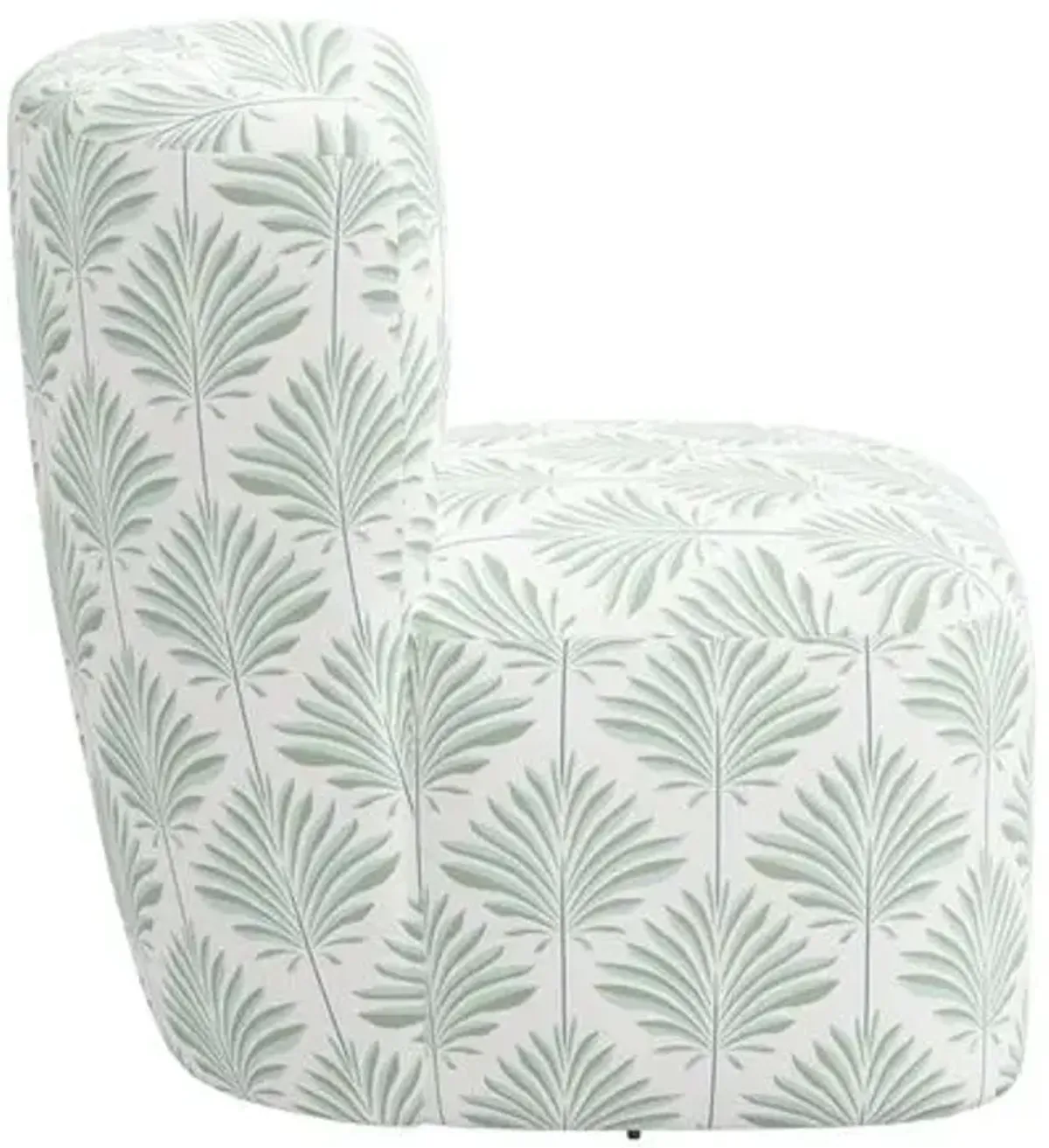 Kinsley Swivel Chair - Cerifera Palm