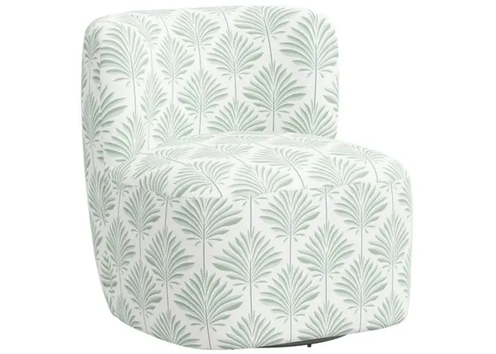 Kinsley Swivel Chair - Cerifera Palm