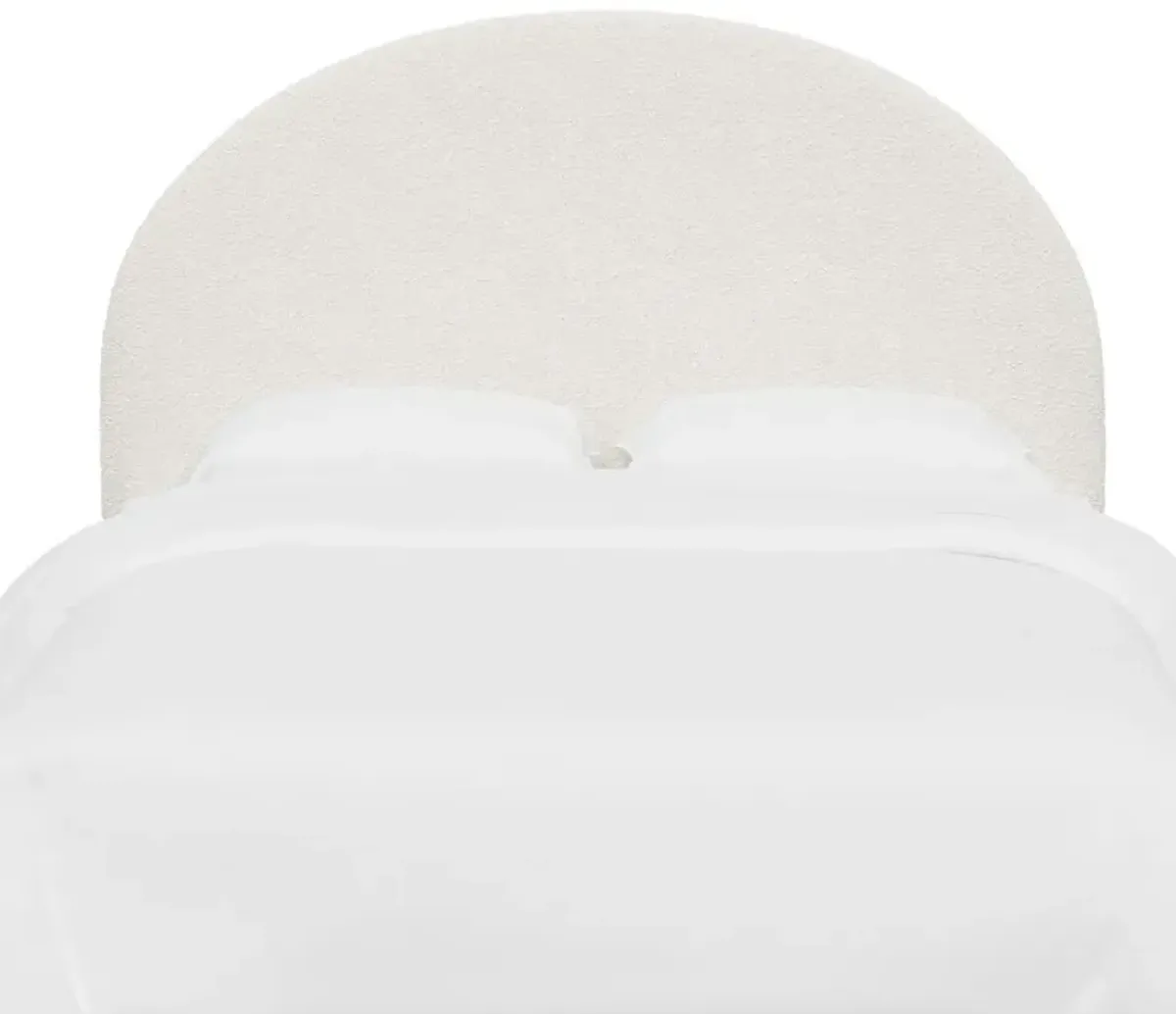 Miliana Arched Headboard, Boucle