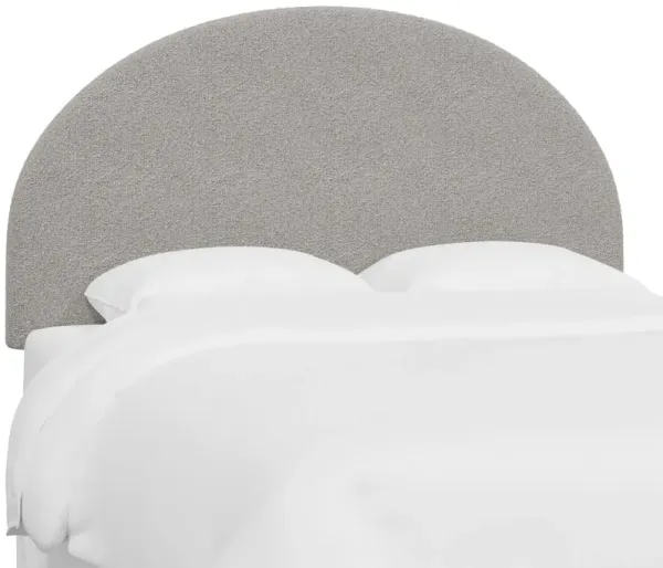 Miliana Arched Headboard, Boucle