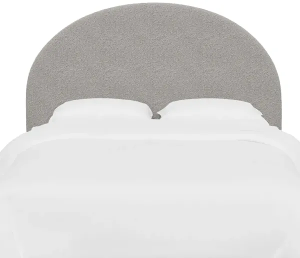 Miliana Arched Headboard, Boucle
