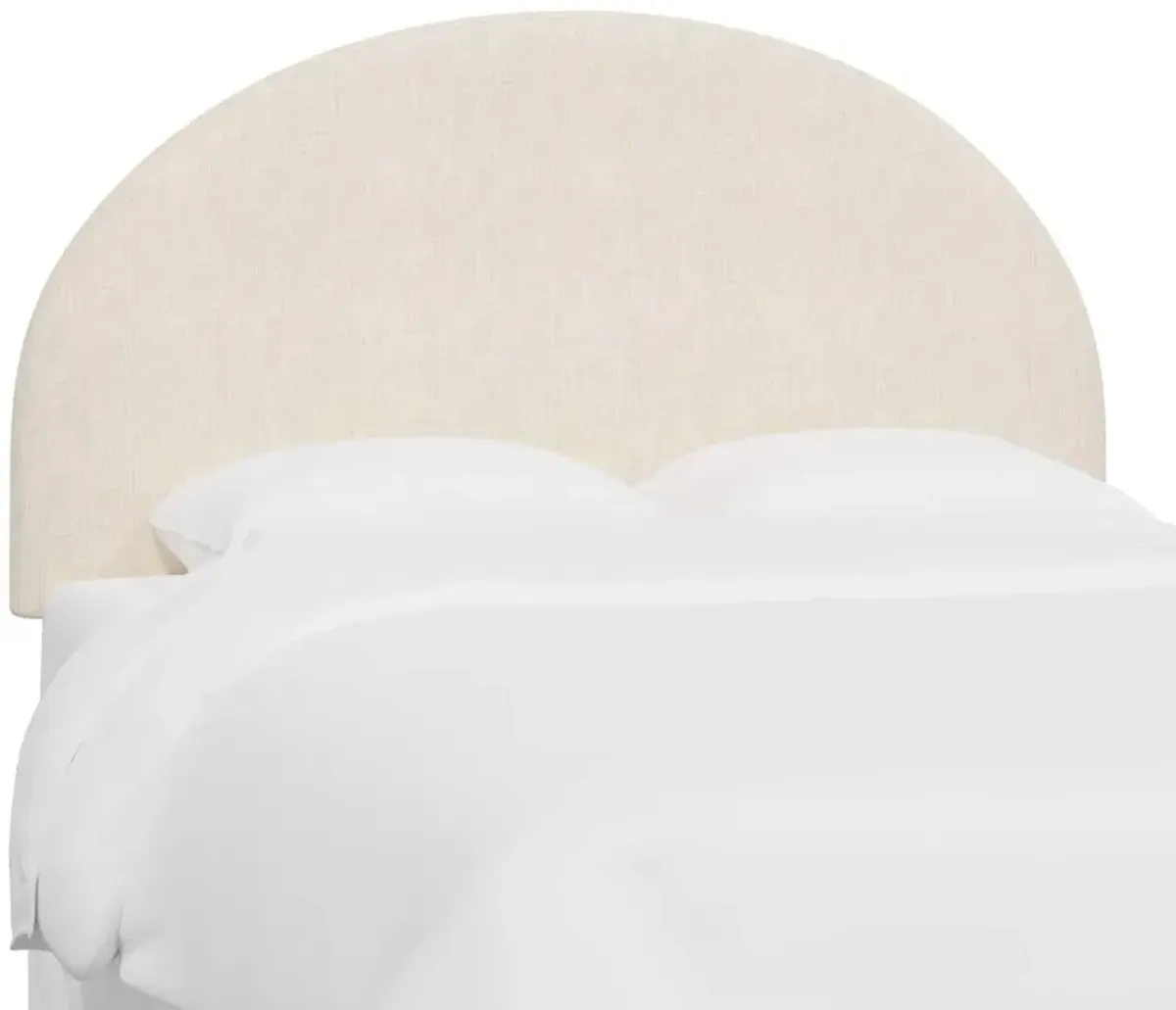 Miliana Arched Headboard, Linen
