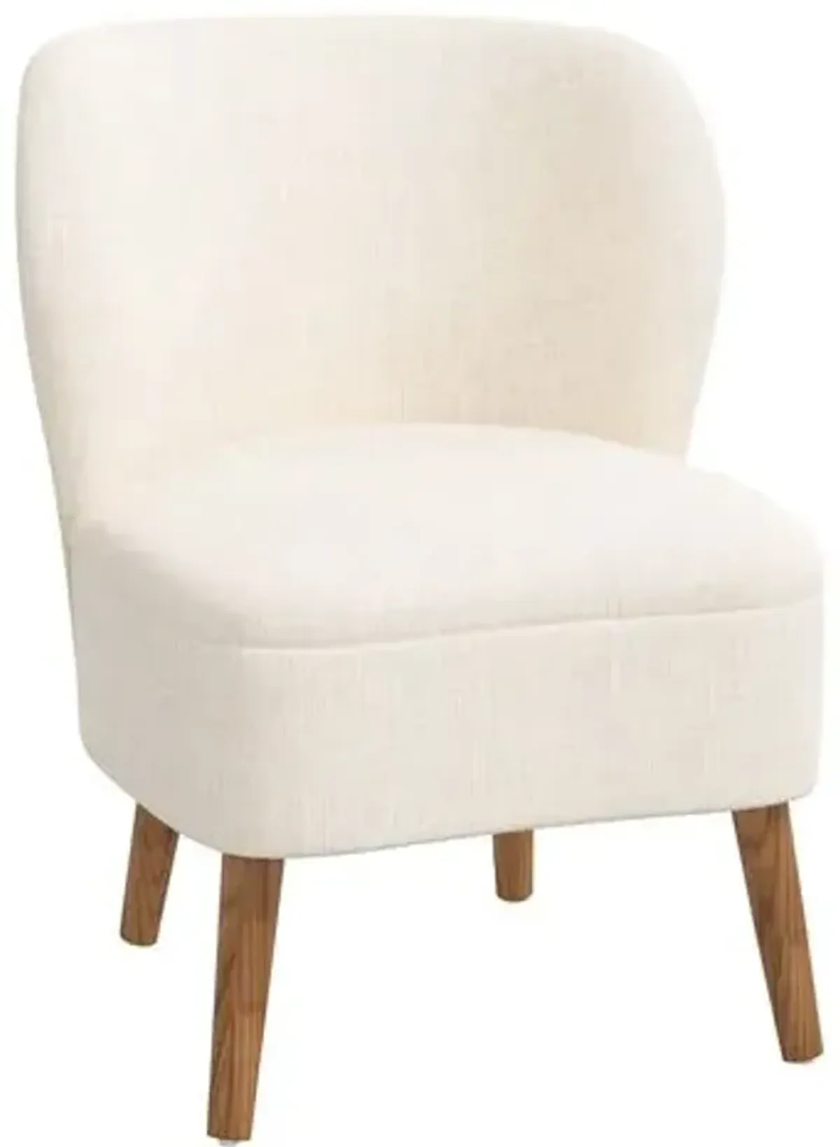 Kiki Accent Chair - Linen - Beige, Comfortable, Durable, Cushioned