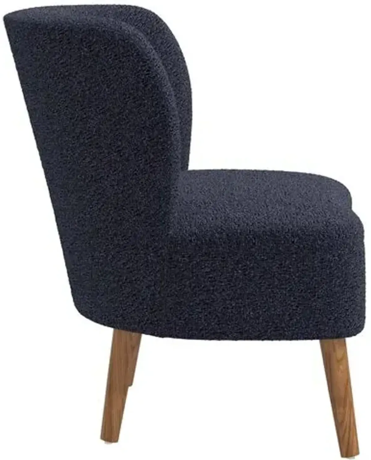 Kiki Accent Chair - Boucle - Blue, Comfortable, Durable, Cushioned