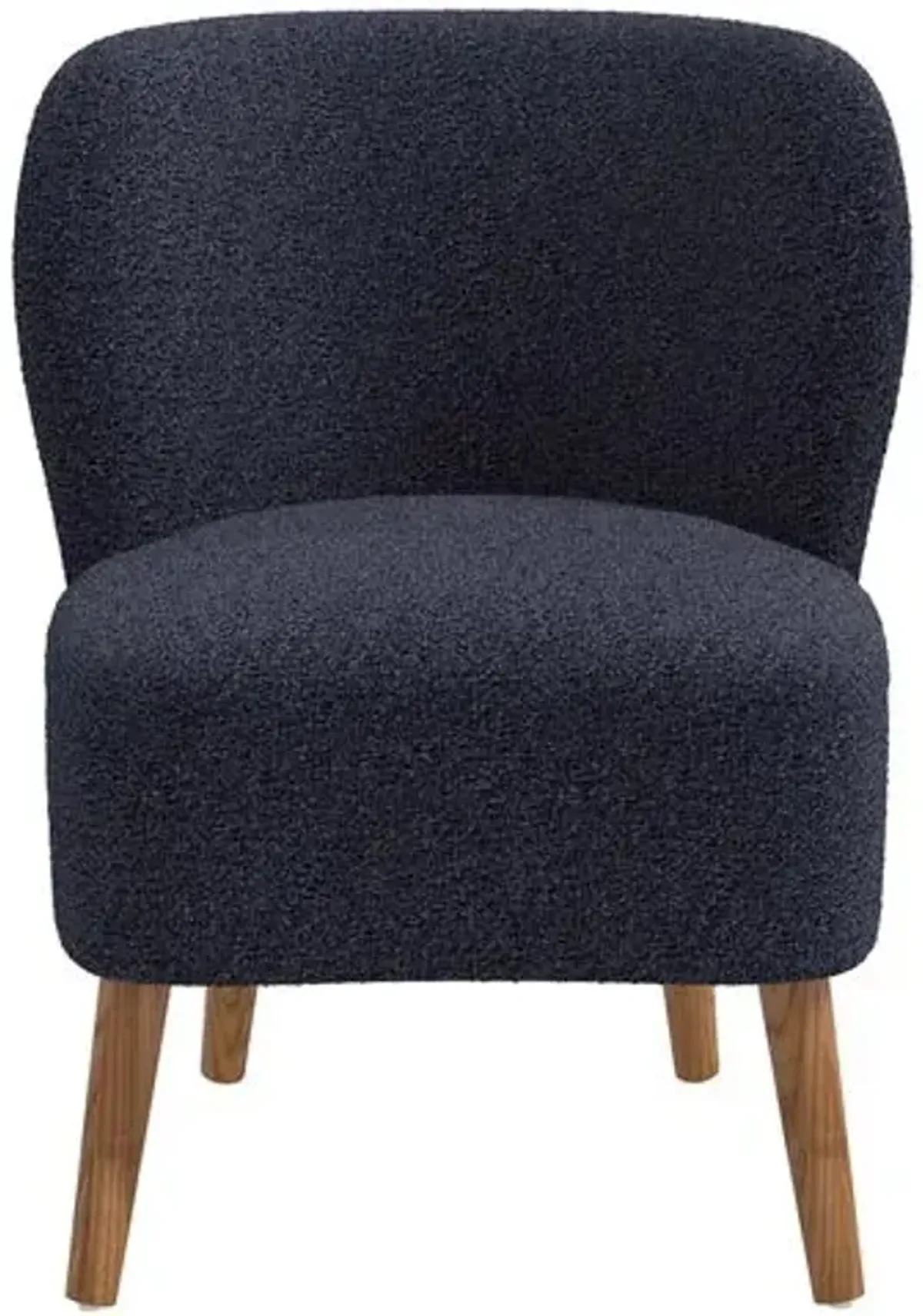 Kiki Accent Chair - Boucle - Blue, Comfortable, Durable, Cushioned