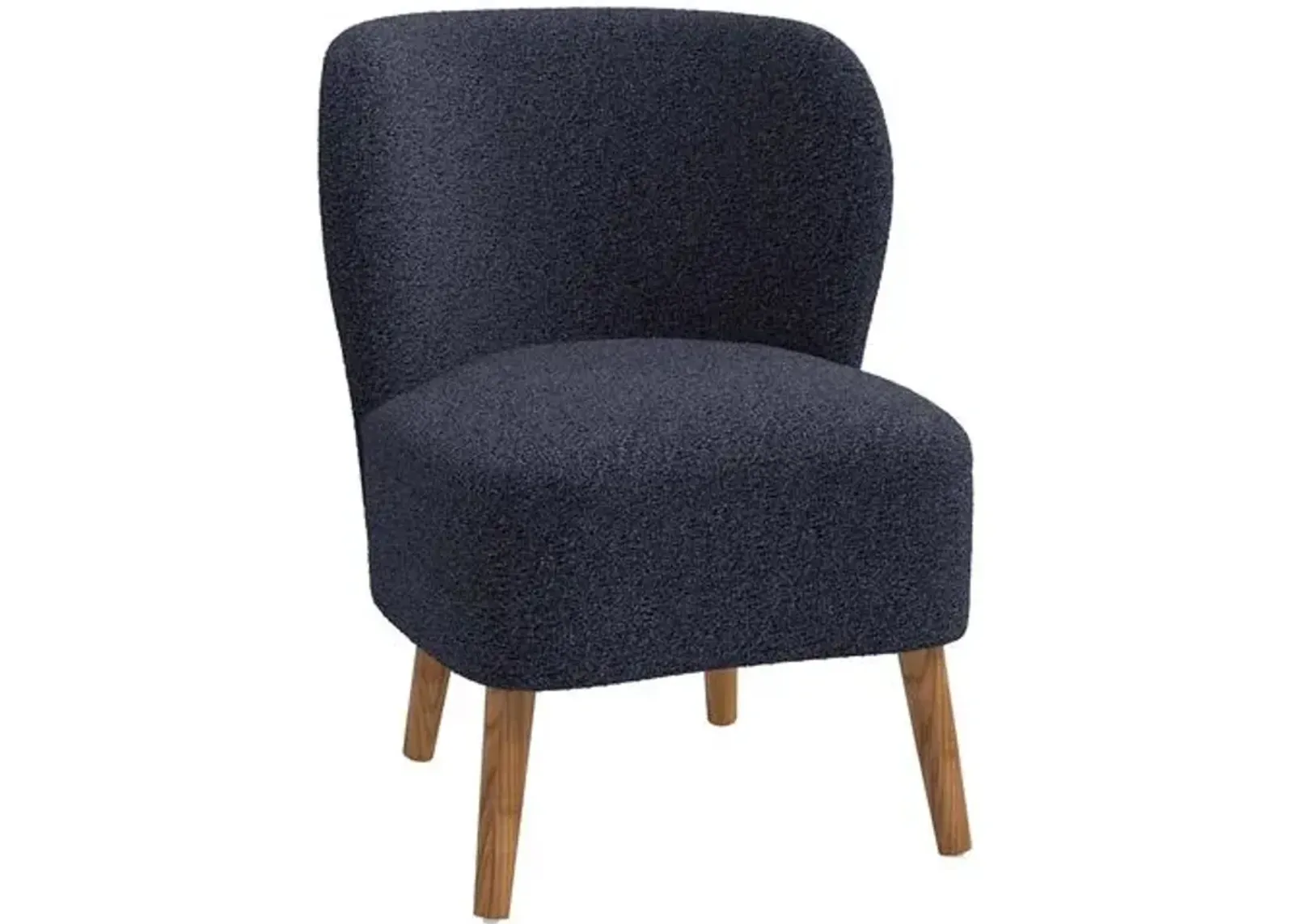 Kiki Accent Chair - Boucle - Blue, Comfortable, Durable, Cushioned