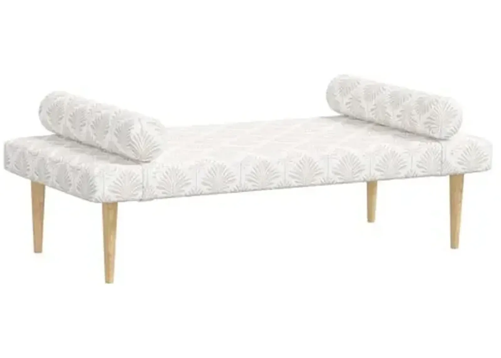 Raelyn Daybed,Cerifera Palm - Beige - Comfortable, Sturdy