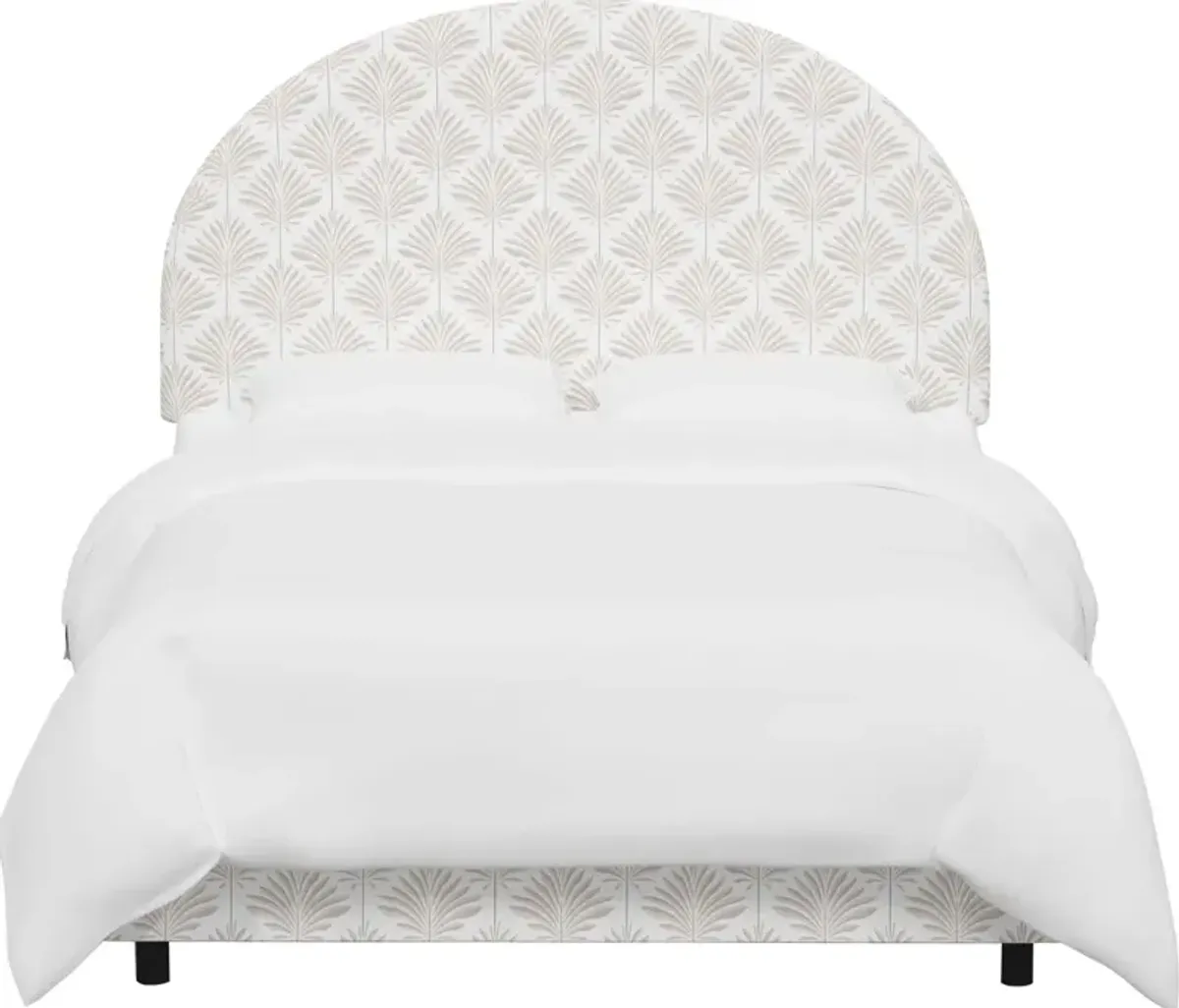 Miliana Arched Bed, Cerifera Palm