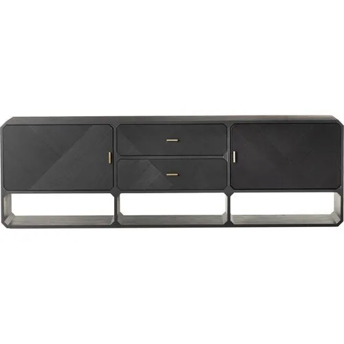 Loren Media Console - Black