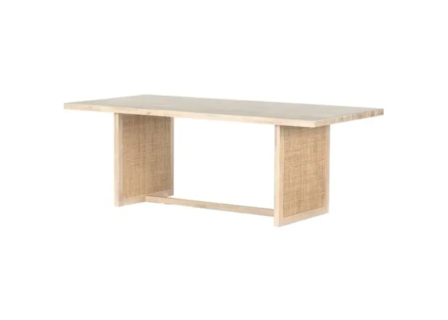 Michaela Cane Rectangular Dining Table