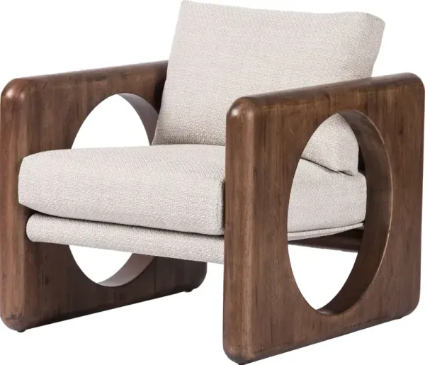 Bradley Accent Chair, Gibson Wheat Performance