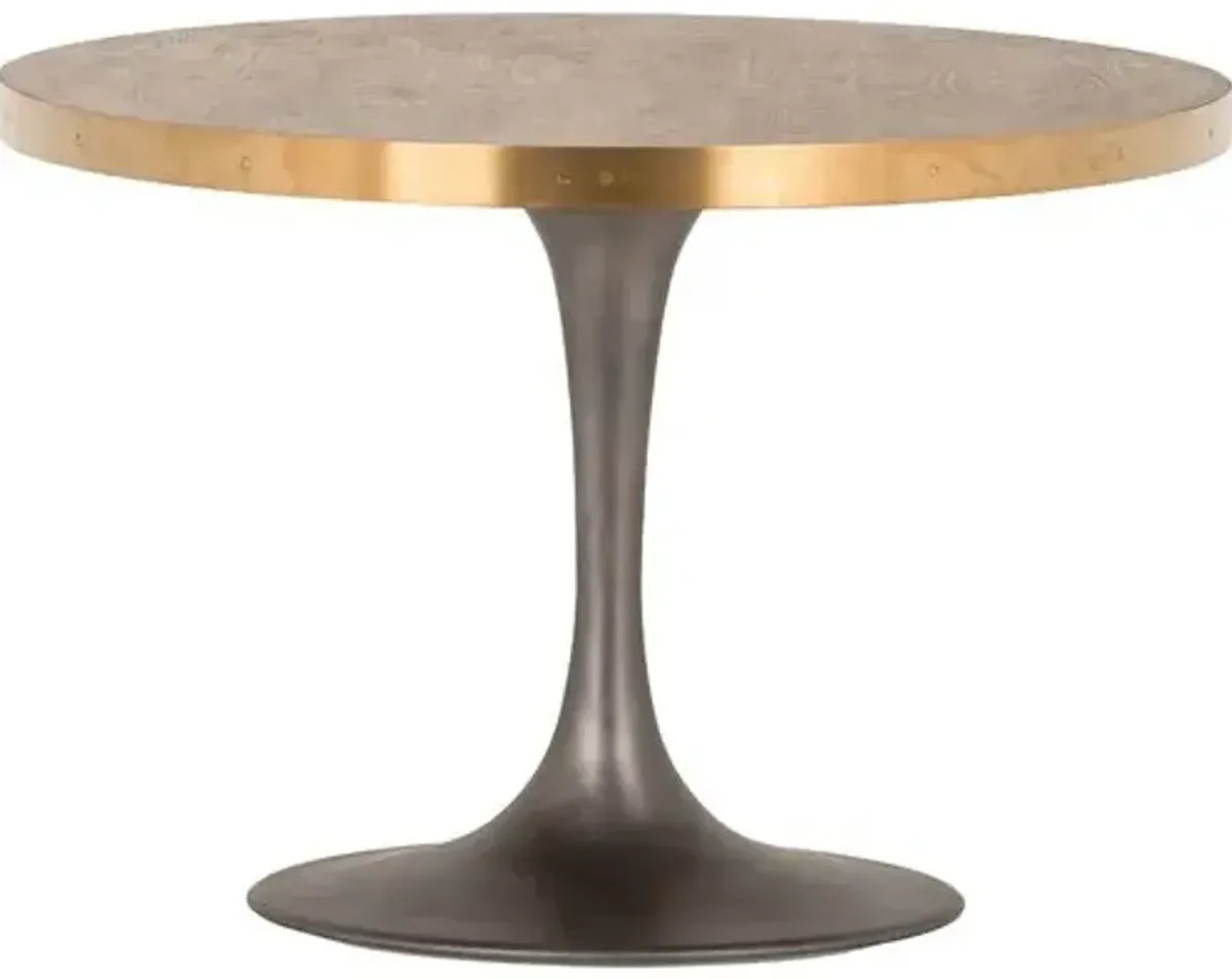 Maddie Oval Tulip Dining Table