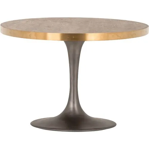 Maddie Oval Tulip Dining Table