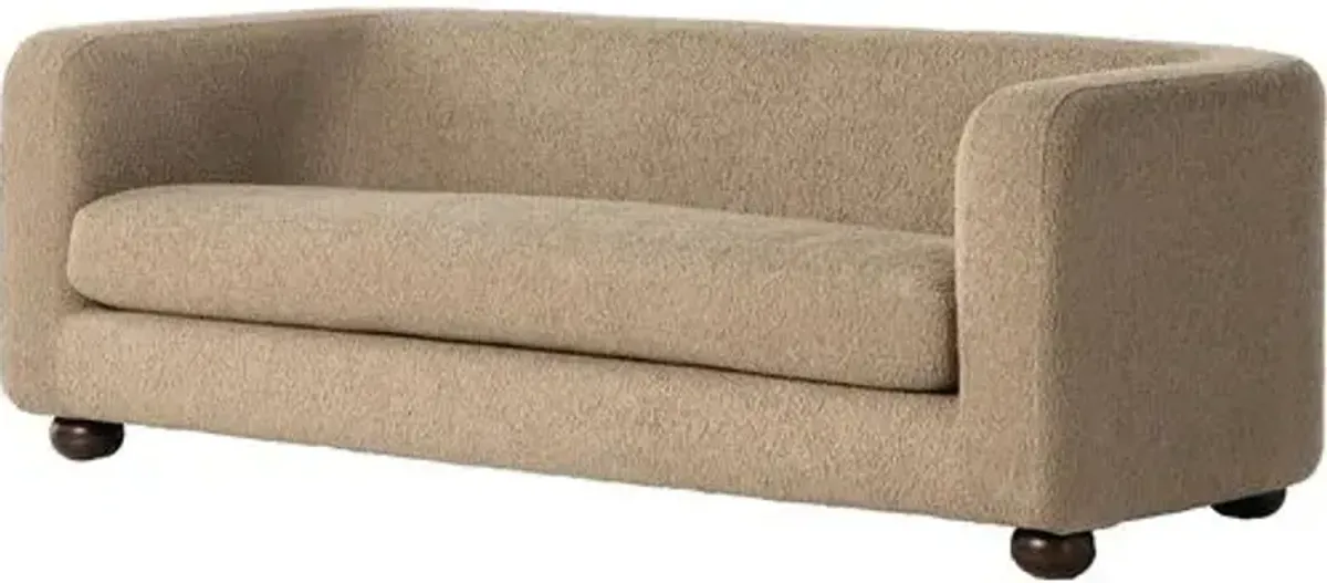 Amy 84" Sofa - Sheepskin